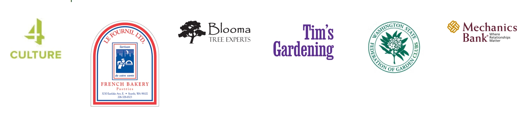 Sponsors of Dunn Gardens